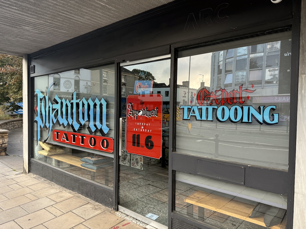 Tattoo Shops In Swindon Town Centre